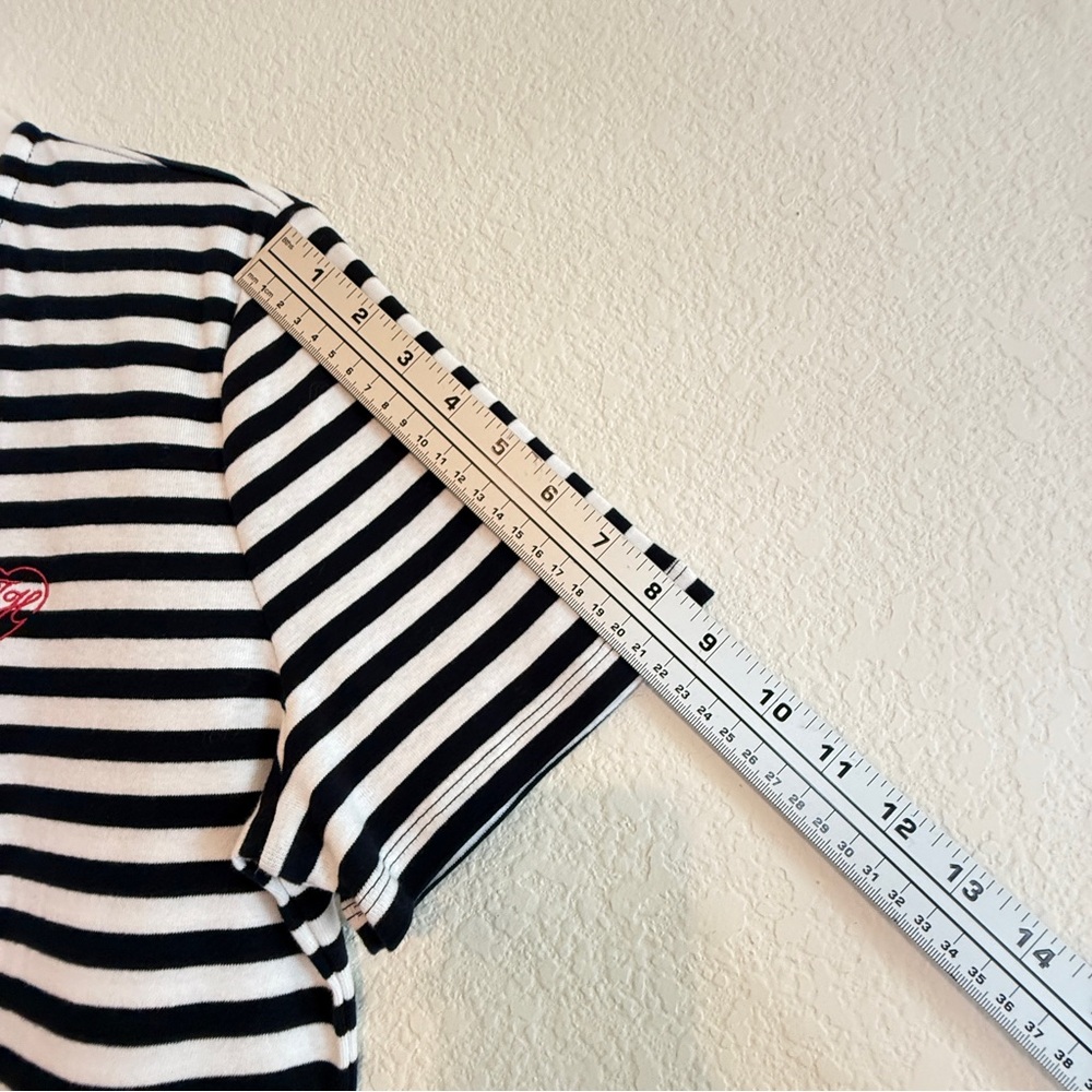 🌟 Tommy Hilfiger Striped Polo Dress – Preppy Heart Charm Vibes! 🌟 - Picture 9 of 16